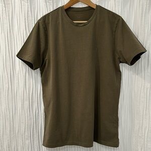 Allsaints men’s t-shirt, olive color, size large